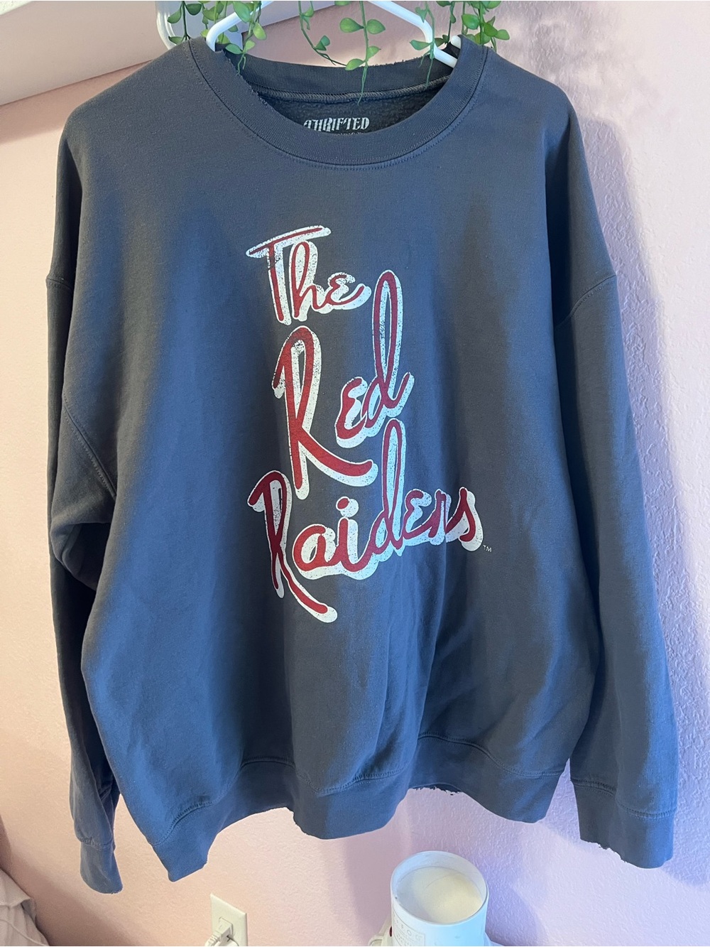 Red Raiders Graphic Crewneck Sweatshirt - Charcoal